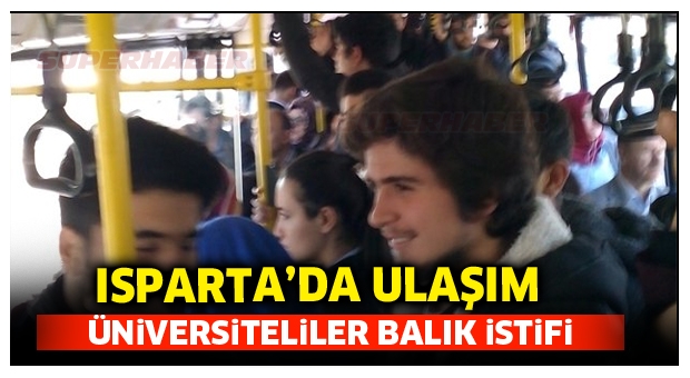 Isparta’da üniversiteliler balık istifi