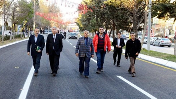 OTOGAR-BELLONA KAVŞAĞI ARASINDAKİ YOL YENİLENDİ