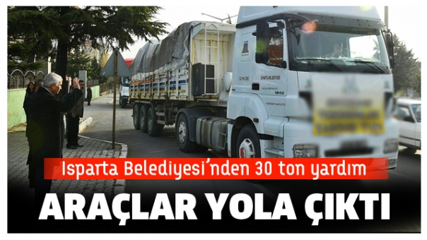 BAYIRBUCAK TÜRKMENLERİNE 30 TONLUK  GIDA VE GİYİM MALZEMESİ GÖNDERİLDİ