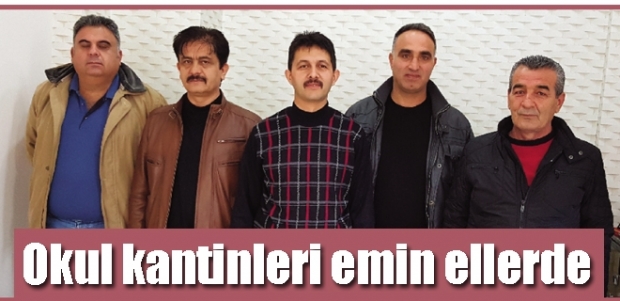 Okul kantinleri emin ellerde