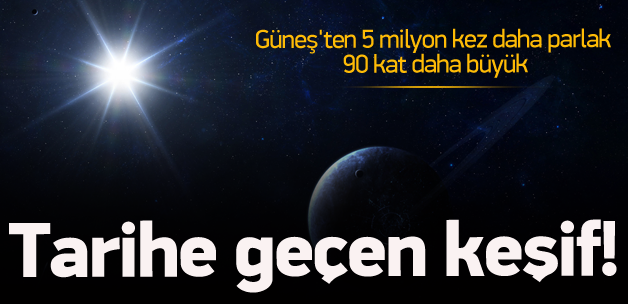 Gök bilimcilerden tarihi keşif