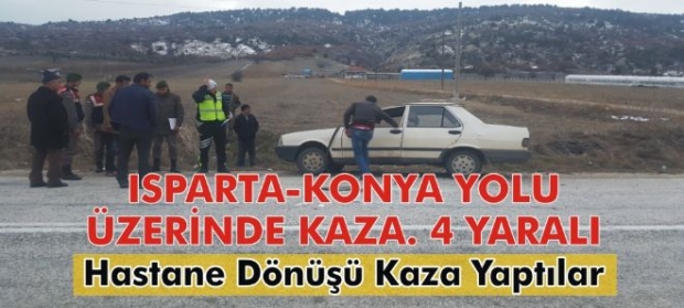 ISPARTA TRAFİK KAZASI