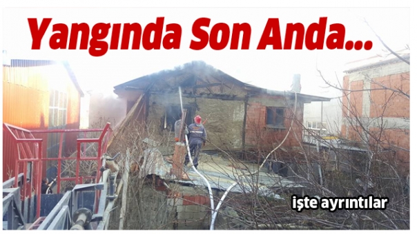 Isparta Haber : Yangında Son Anda Kurtarıldı