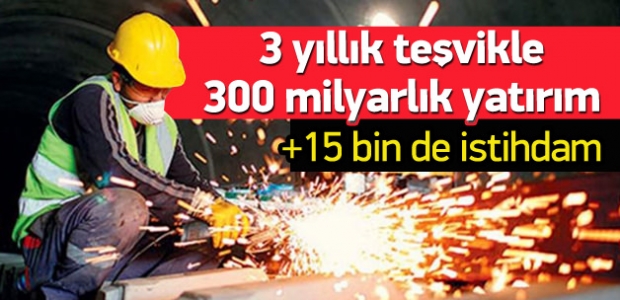 295 milyarlık yatırım 15 bin istihdam