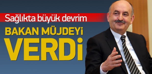 Sağlık Bakanı Müjdeyi Verdi