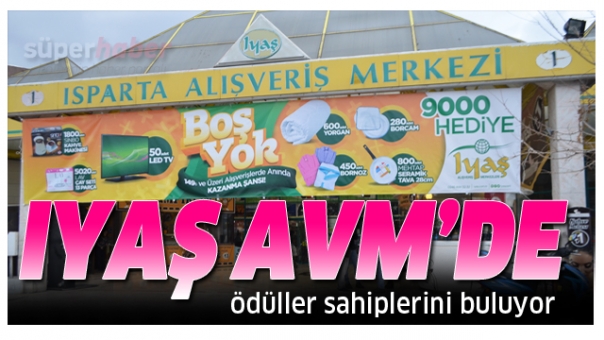 Iyaş AVM'de Çekiliş Heyecanı
