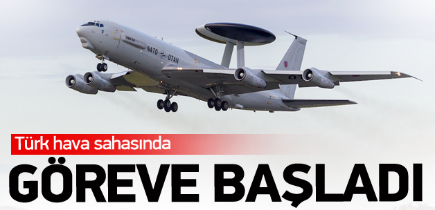Türk Hava Sahasında Göreve Başladı