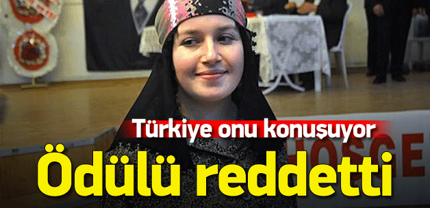 İstiklal Marşı ödülünü kabul etmedi
