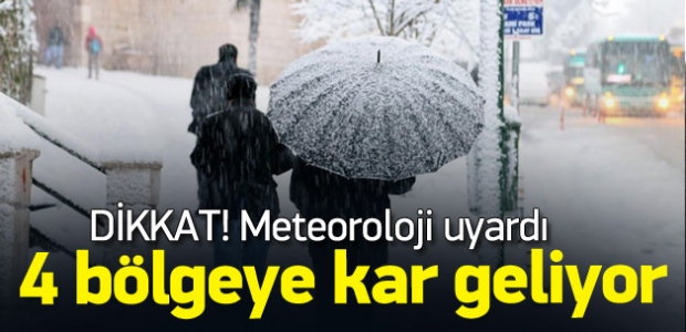 Hava durumu sert düştü kar geliyor!
