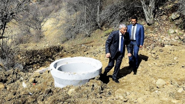 KİRAZLIDERE’YE KAYNAK SUYU
