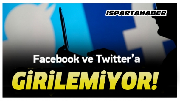 Isparta'da Facebook Ve Twitter Yavaşladı