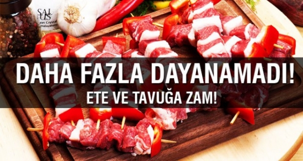 Isparta Haber Et ve Tavuk Fiyatları Zamlandı