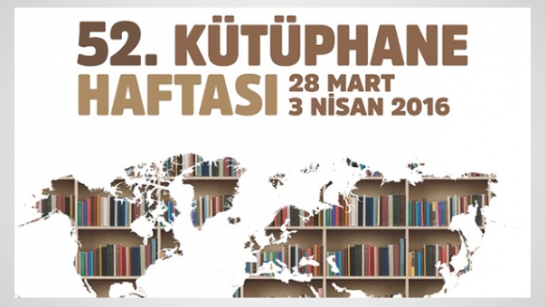 Isparta'da 52. Kütüphane Haftası 28 Mart – 3 Nisan 2016