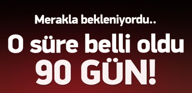Merakla Bekleniyordu O Süre Belli Oldu