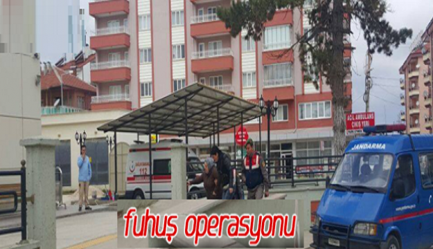 Jandarmadan Isparta'da Fuhuş Operasyonu