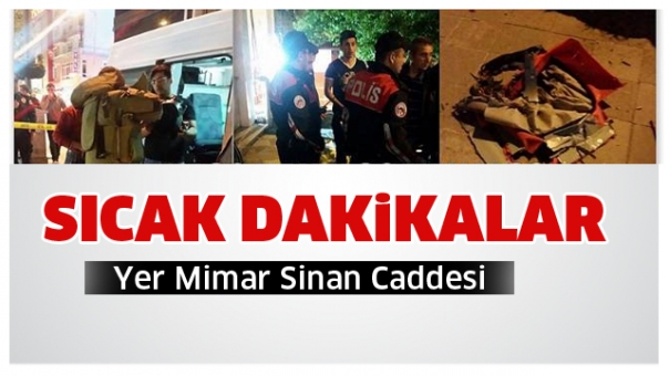 Isparta Mimar Sinan Caddesinde Hareketli Dakikalar