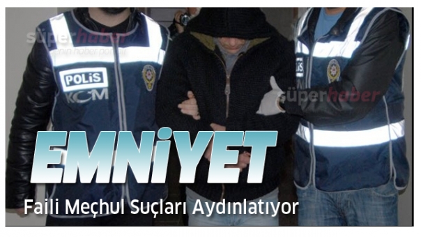 Isparta'da Faili Meçhul Suçlar Aydınlatılıyor