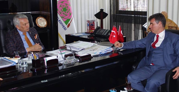 FEYZİOĞLU, BAŞKAN GÜNAYDIN’I ZİYARET ETTİ