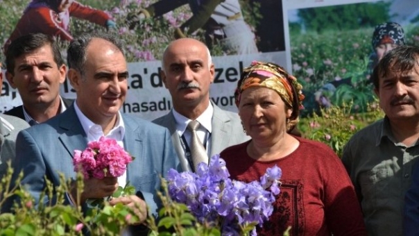 Isparta'da Gül Hasadı Törenle Başladı
