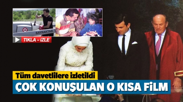 Düğünde Tüm Davetlilere İzletildi 
