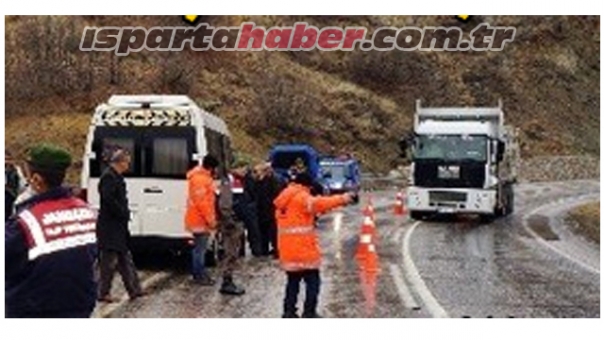 Son Dakika Isparta'da Trafik Kazası!