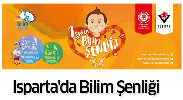 Isparta'da Bilim Şenliği 