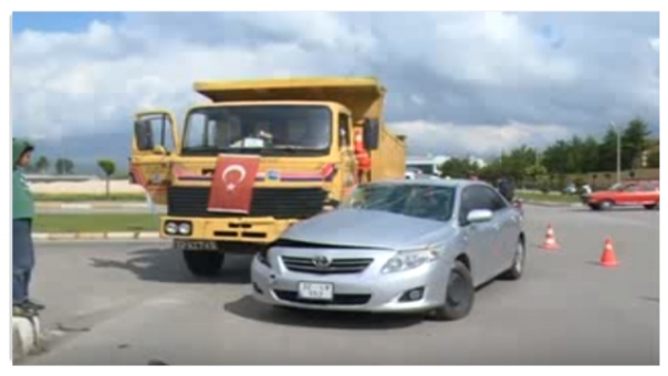 Isparta'da Trafik Kazası!