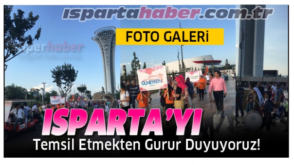 EXPO 2016'da Yer Gök Isparta Gülü Kokuyor!