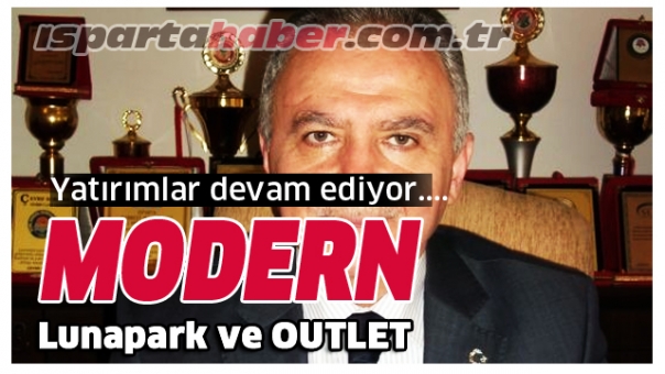 Iyaşpark outlet açılıyor! Isparta'ya Modern Lunapark