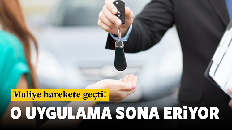 Maliye harekete geçti! O uygulama sona eriyor