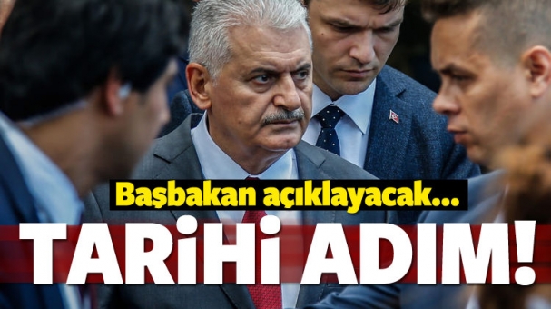 Tarihi adım atılacak! Başbakan açıklayacak