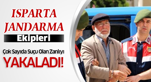 Isparta İl Jandarma Komutanlığı Ekipleri O Suçluları Yakaladı!