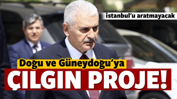 Başbakan Binali Yıldırım'dan Çılgın Proje!