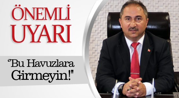 Isparta Haber : Sakın Bu Havuzlara Girmeyin!