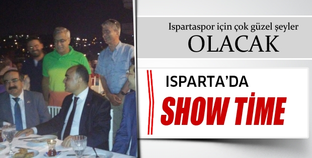 Isparta'da Show Başlıyor! Herşey Ispartaspor İçin