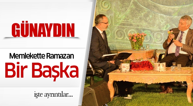 Isparta Belediye Başkanı Günaydın ''Memlekette Ramazan'' Programında Konuştu