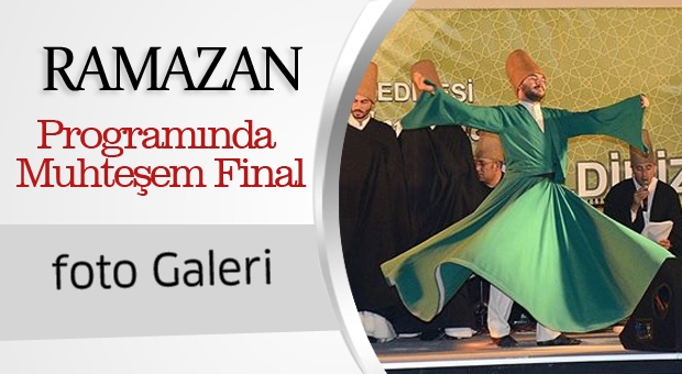 ISPARTA'DA DÜZENLENEN RAMAZAN PROGRAMINDA MUHTEŞEM FİNAL