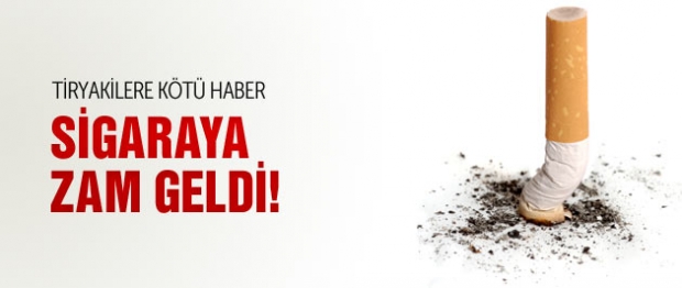 Tiryakilere Kötü Haber Sigaraya Zam Geldi!