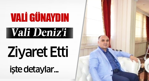 Isparta Valisi, Vali Deniz'i Ziyaret Etti