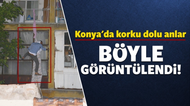 Konya'da Korku Dolu Anlar!