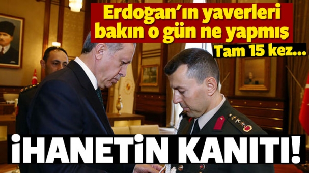 Hain yaverler o gün bakın ne yapmış!