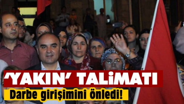 Isparta Valisi Günaydın'ın ''YAKIN'' Talimatı!