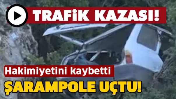 Isparta Haber: Araç Şarampole Uçtu!