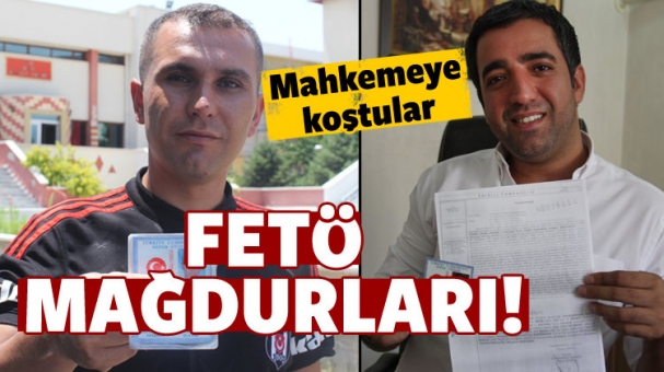 Fetö Mağdurları Mahkemeye Koştu!