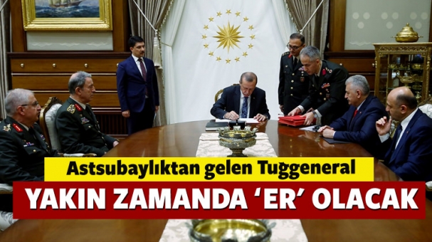 Astsubaylıktan gelen tuğgeneral gözaltına alındı