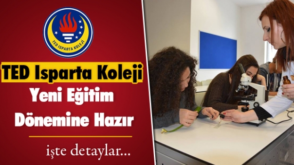 TED Isparta Koleji Yeni Eğitim Dönemine Hazır!