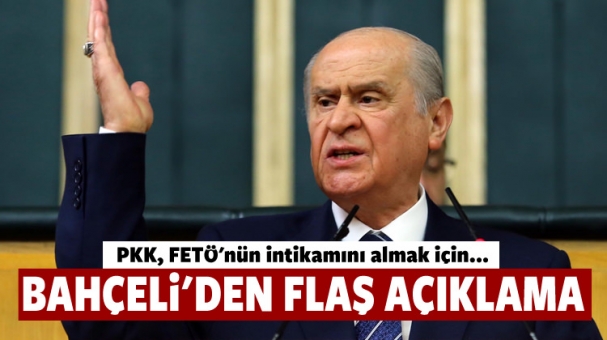 Bahçeli'den Flaş Açıklama!