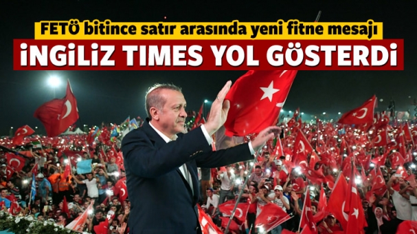 Times Yenikapı'nın hemen ardından fitneye başladı