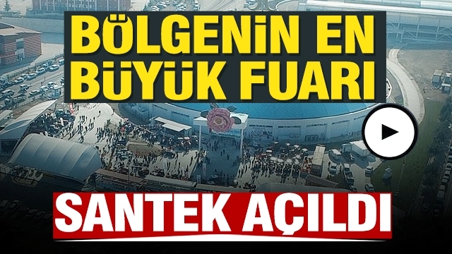 26. Isparta SANTEK Yapı Dekorasyon Mobilya Fuarı Açıldı
