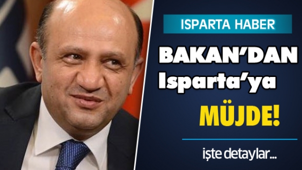 Milli Savunma Bakanından Isparta'ya Müjde!